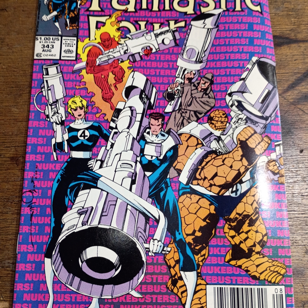 Fantastic Four Comic Book Issue 343